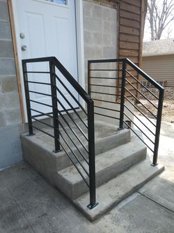 Wrought iron mix with wood tv stand