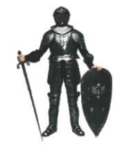 Black K night Adult Costume Fully fully functioning, lightweight fiberglass material