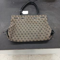 Dooney And Burk Monogram Handbag