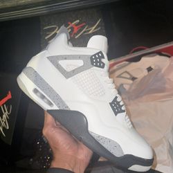 Jordan 4 “White Cement” Size 13 