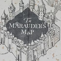New!! Mauraders Map - Harry Potter