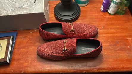 Dress shoes red size 10.5 comes with box
