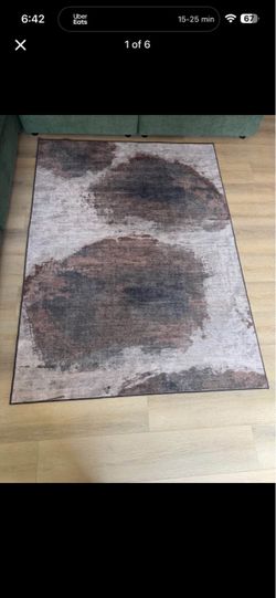 5'x7' Architectural Digest Jorda Bronze Natural Rug