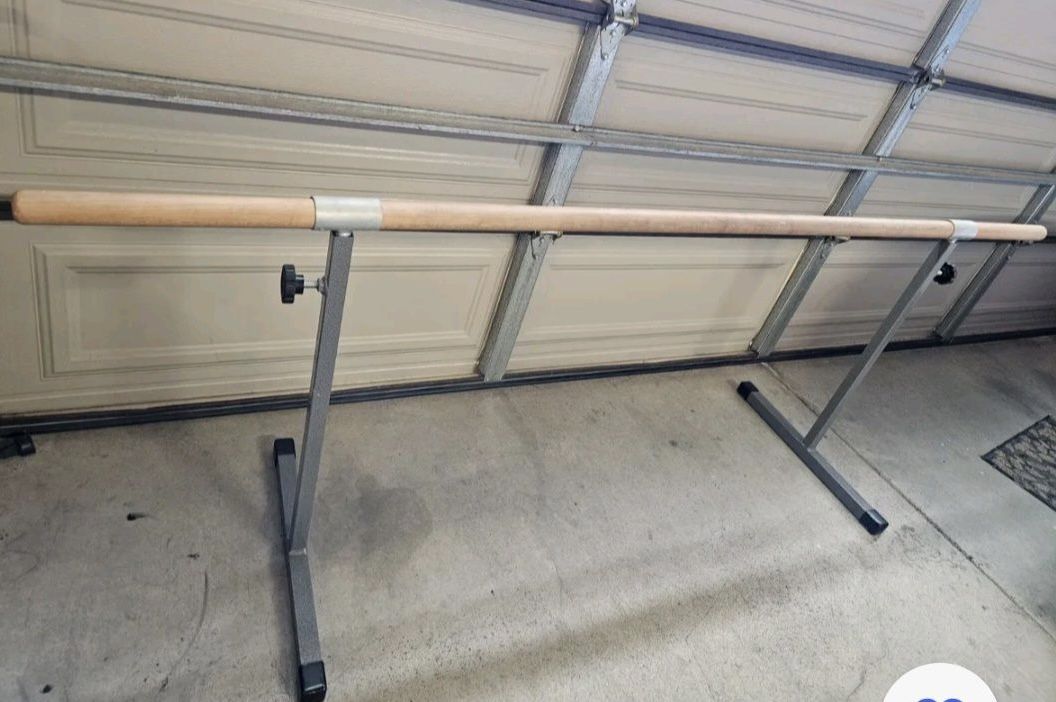 Gibson Freestanding Ballet Bar Barre, 8 Feet Long