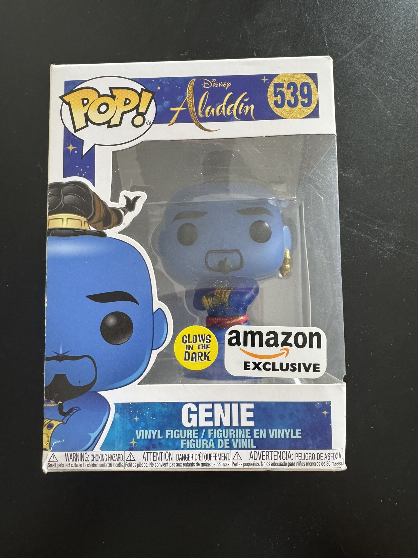 Genie Funko Pop | Aladdin Disney | Glows In The Dark