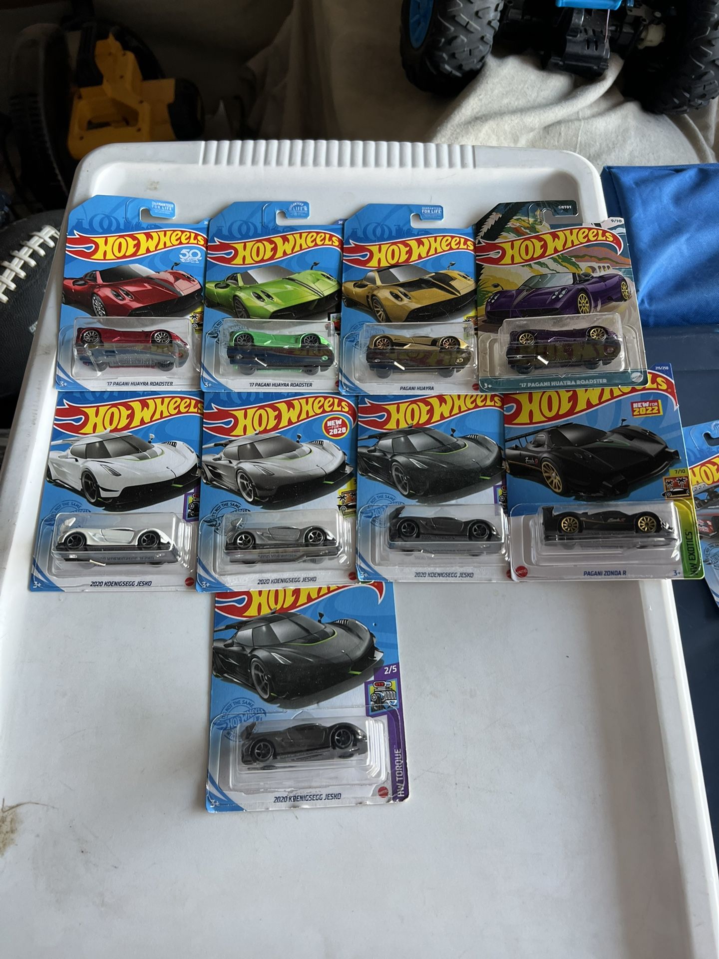 Hot Wheels Pagani Huayra , KOENIGSEGG Jesko