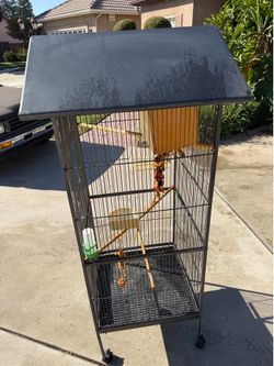 Bird cage.    60 high    20x20 around