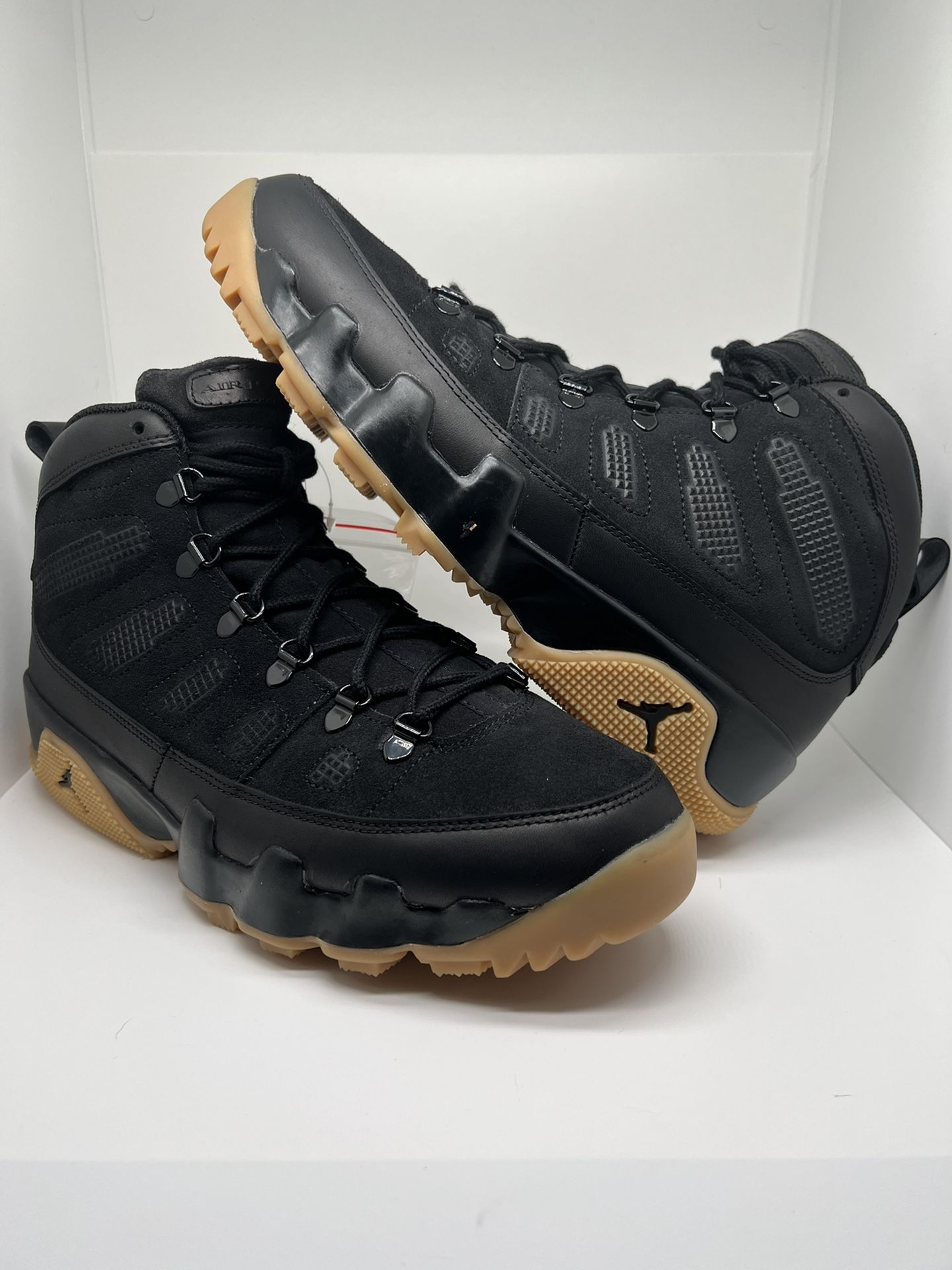 Jordan 9 Retro Boot NRG Black Gum Size 10.5