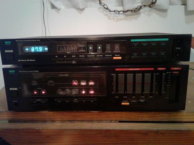 MCDONALD'S SERIES 3870 AND A MCS 3050 STEREO