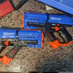 Nerf Guns $30 For All Includes Extra Bullets