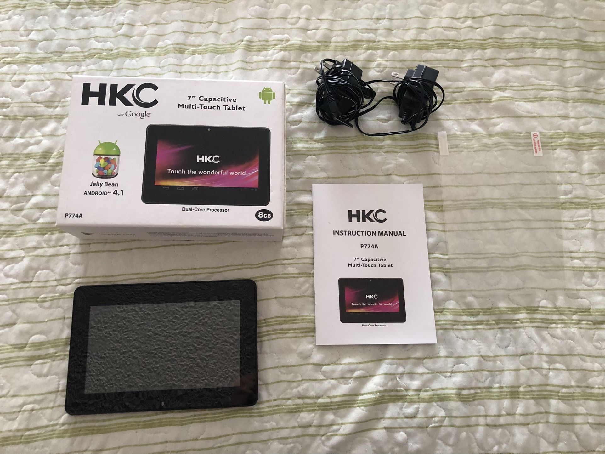 HKC 7" Jelly Bean Tablet Capacitive Multi-Touch Android 4.1 - Purple 8GB