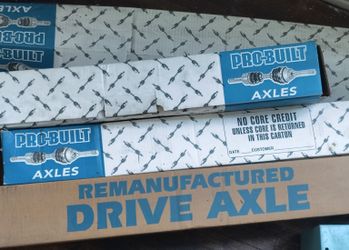 Axles, Gas Shock Absorbers, Gas Struts, Emissions Systems, Windshield Wipers,