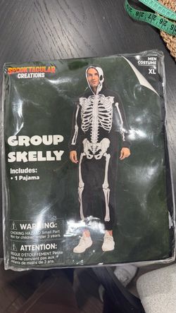 Spooktacular Creations Group Skelly Costume – Men’s XL