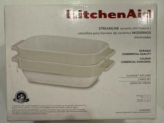 KitchenAid 2 Piece Ceramic Mini Bakers