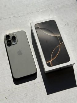 iPhone 16 Pro Max Unlocked 1TB (Natural Titanium