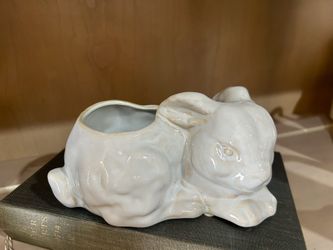 Ceramic Bunny Planter