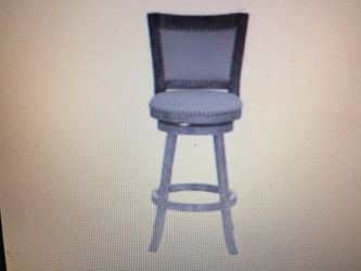 Boraam 29 Melrose Bar Stool, Grey/Ivory