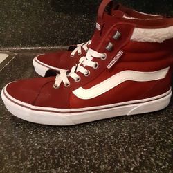 Vans womens 8 Like new 