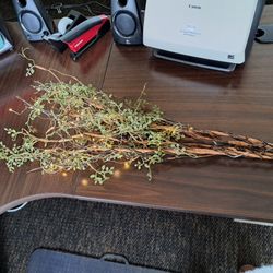 Fake Branches And Leaves W/ Led Lights