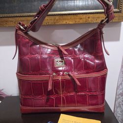 Dooney & Bourke Red Leather Bag