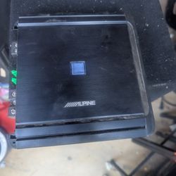 Alpine 500w X 1ch -kicker  10inch 