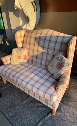 Plaid Couch