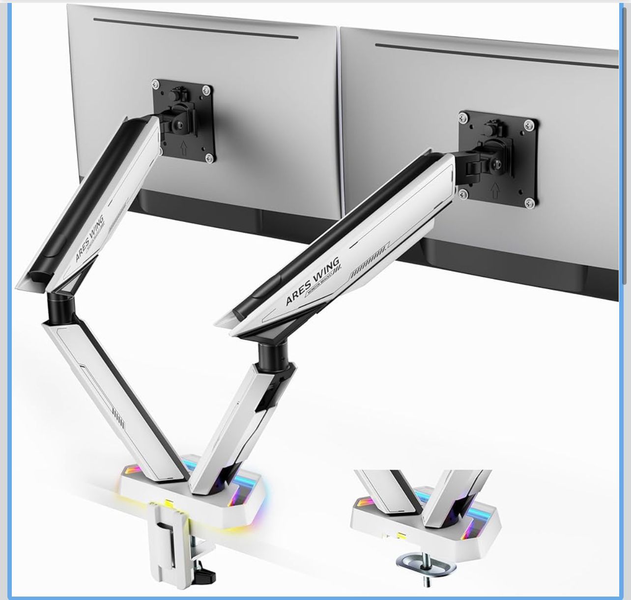 Dual Monitor Arm, Heavy Duty Dual Monitor Stand