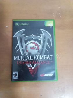 Mortal Kombat deadly alliance Xbox 360