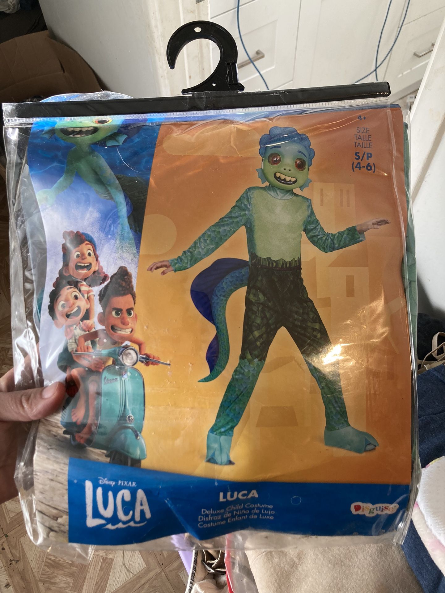 Kids Disney’s Luca Costume 4-6