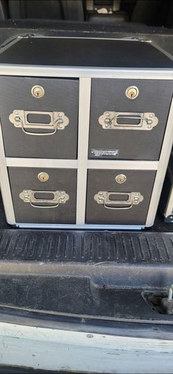 Make up storage boxes one small one big 30 for both