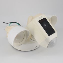 Ring Floodlight Cam Wired w/ Motion-Activated 1080P HD Video - White 5AT3T2