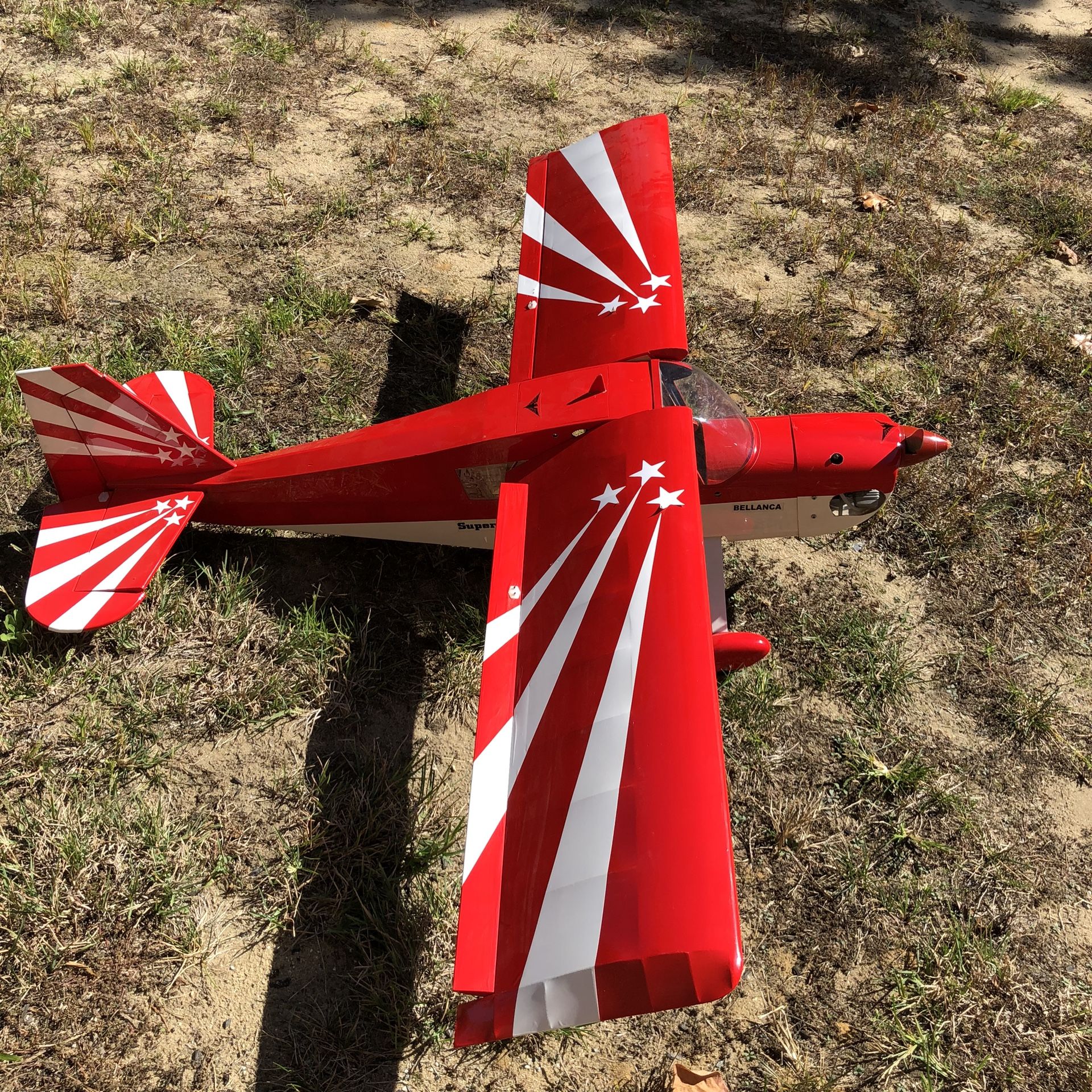 RC Airplane Super Decathlon 4 O.S Stroke Engine, Ready to Fly
