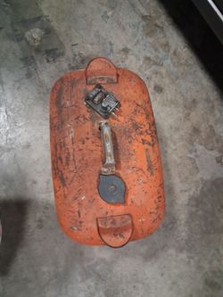 Vintage gas can