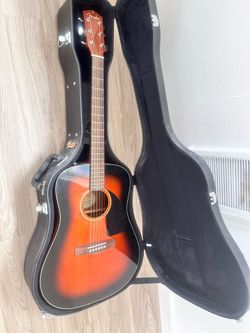 Fender acoustic guitar - rarely used