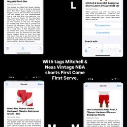 Mitchell & Ness Shorts
