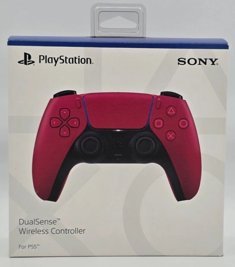 "NEW" - Playstation 5 Cosmic Red DualSense Wireless Controller (PS5 CFI-ZCTIW)