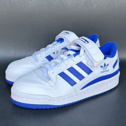 Adidas Men's Forum Low Classic Shoes White / Blue 6 US Men Size NWB