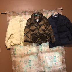 9-Winter Jacket’s Size Small Thru XXL, Puffer, Survivalist, Stadium.