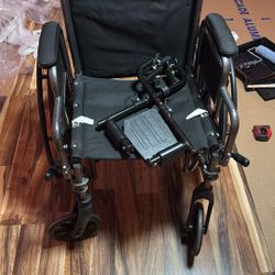 Wheel Chair Like New And New Walker