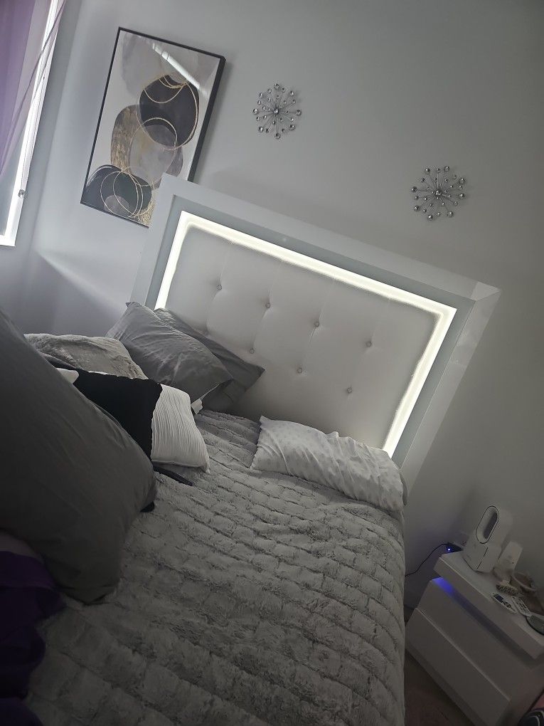 Micheal Armani Bed, Night Stand, Dresser