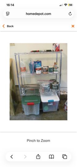 4 tier steel wire racks