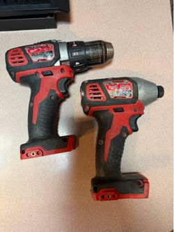 Milwaukee drill and impact M18