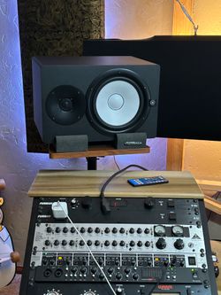 Yamaha HS8 (pair) with ZenPro mod and Subwoofer.