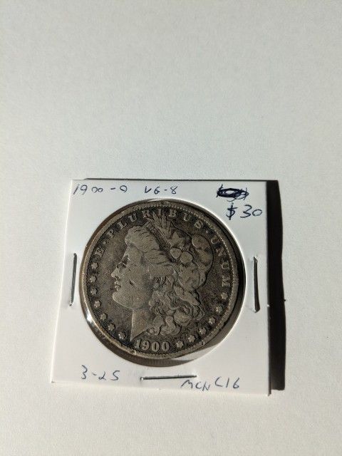 1900-O Morgan Silver Dollar