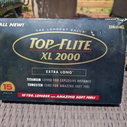 15 Top Flite Spalding Golf Ball Set 