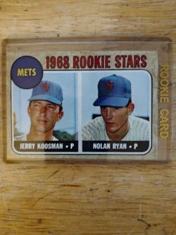 1968 Topps Nolan Ryan Rookie Card