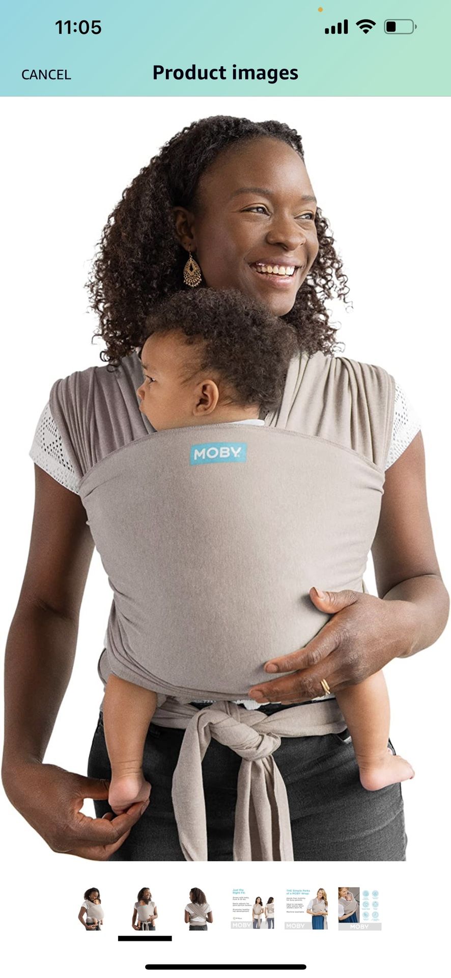 Moby Wrap Baby Carrier 