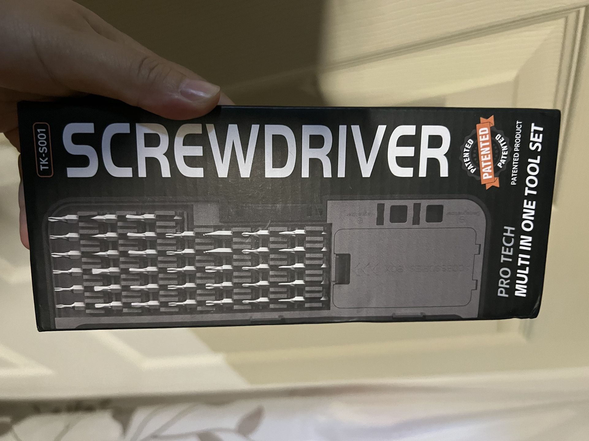 Electric Screwdriver Set —dark grey