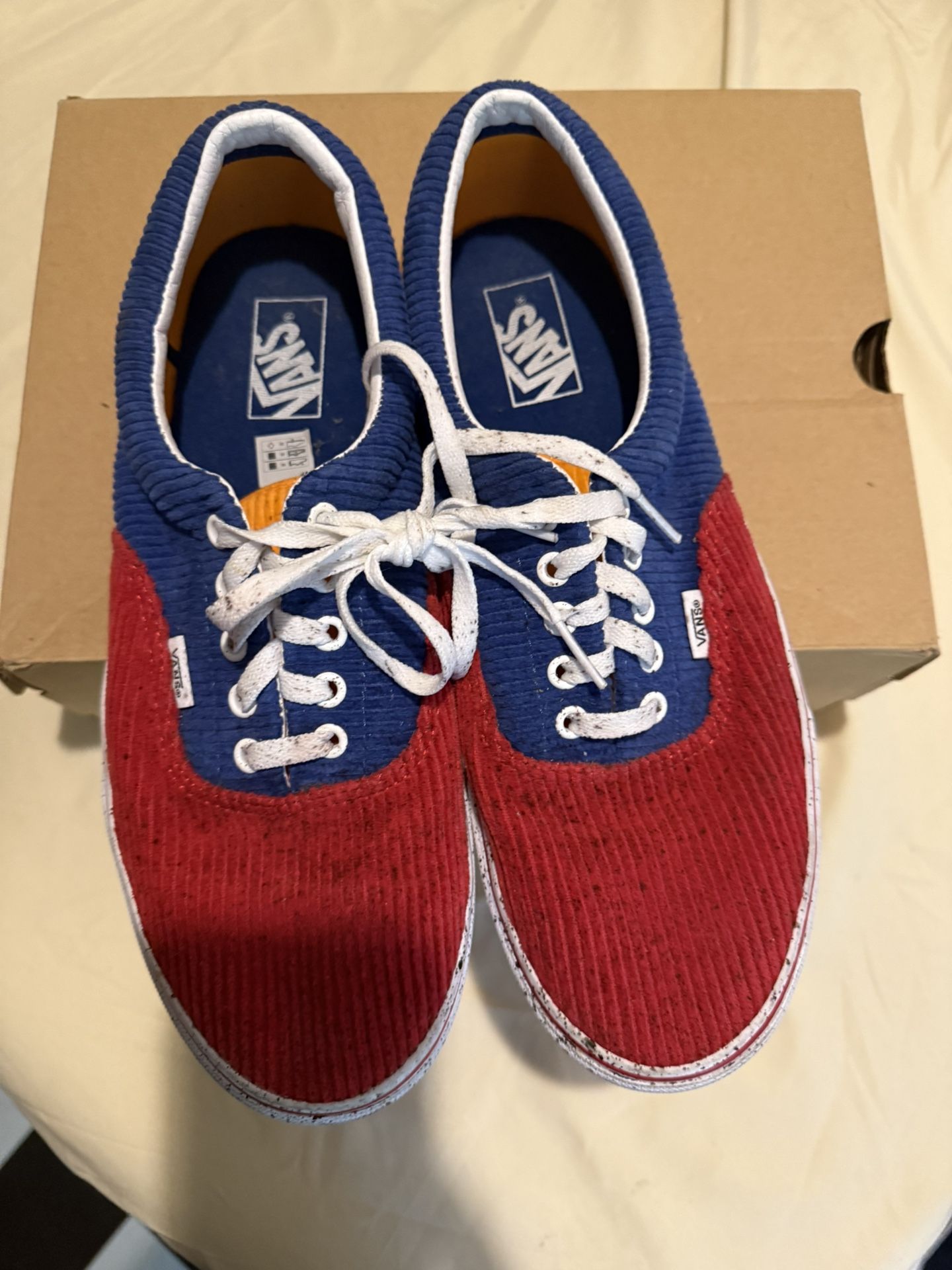 Vans Era Multicolor Canvas Sneakers. Size 11 1/2