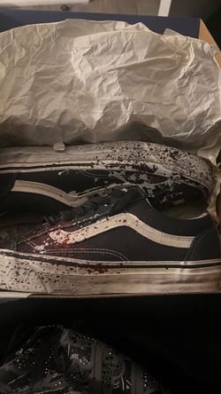 Paint splatter vans